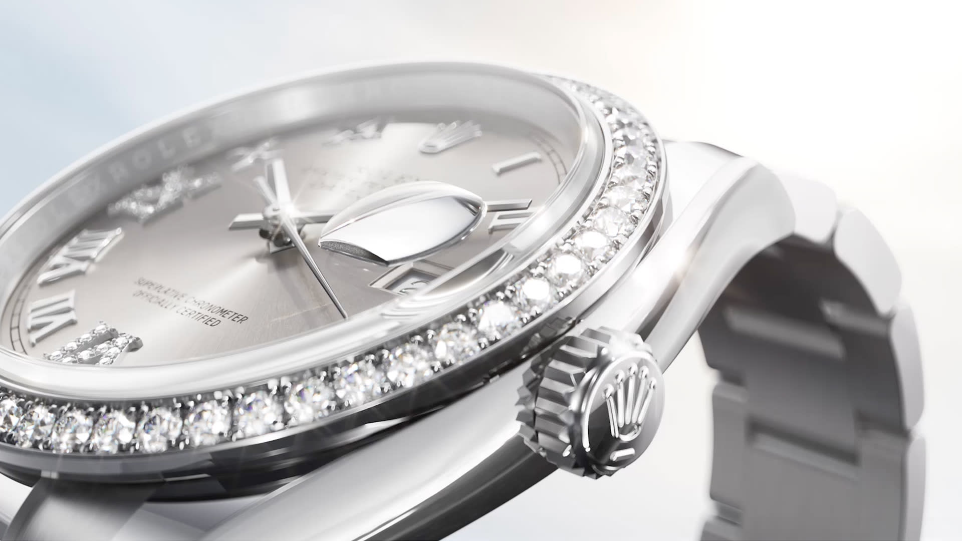 Gem-set bezel Datejust