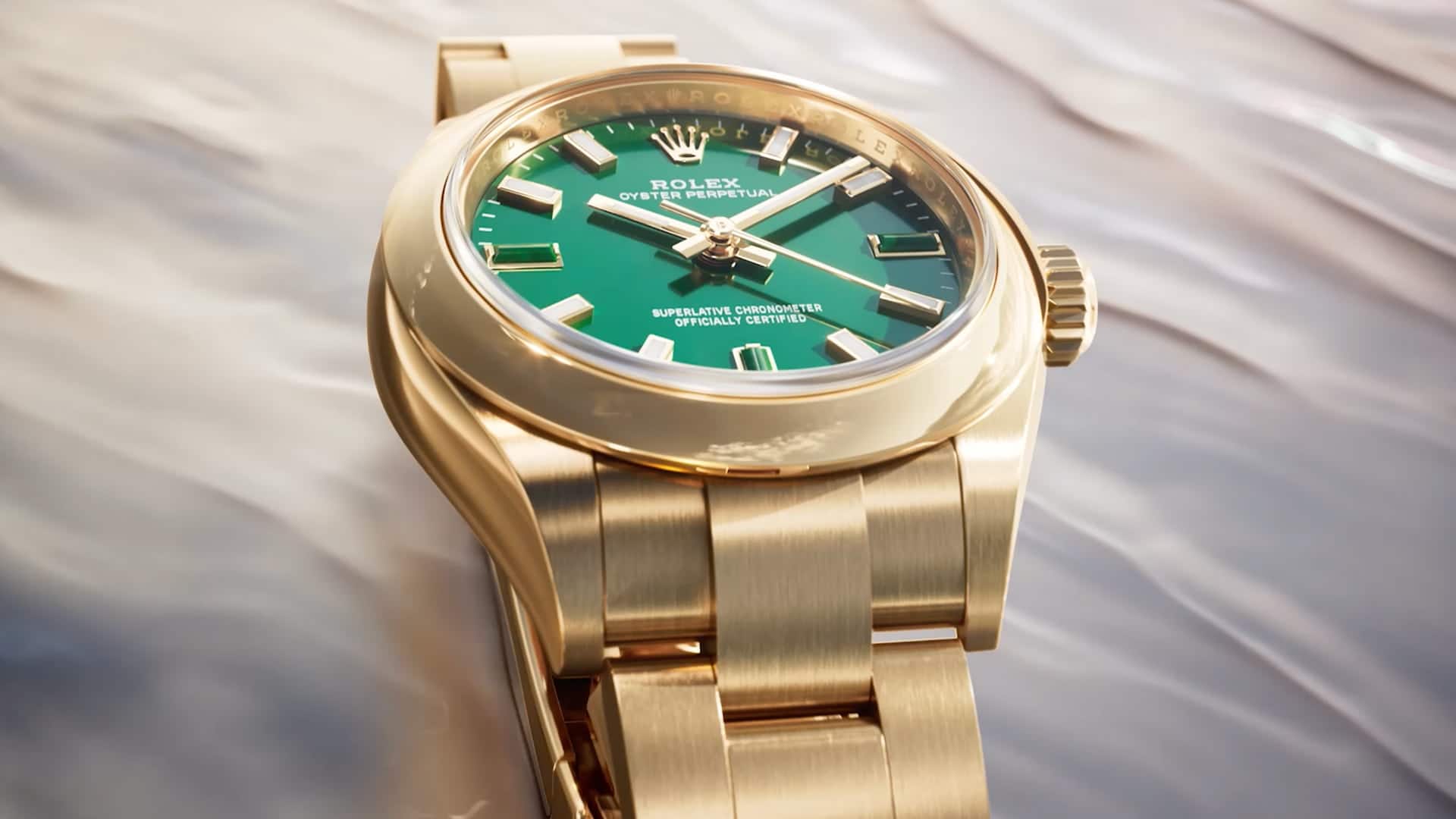 Oyster Perpetual en oro amarillo