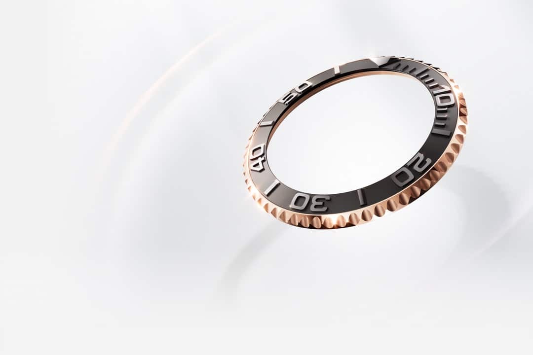 Bidirectioneel draaibare bezel