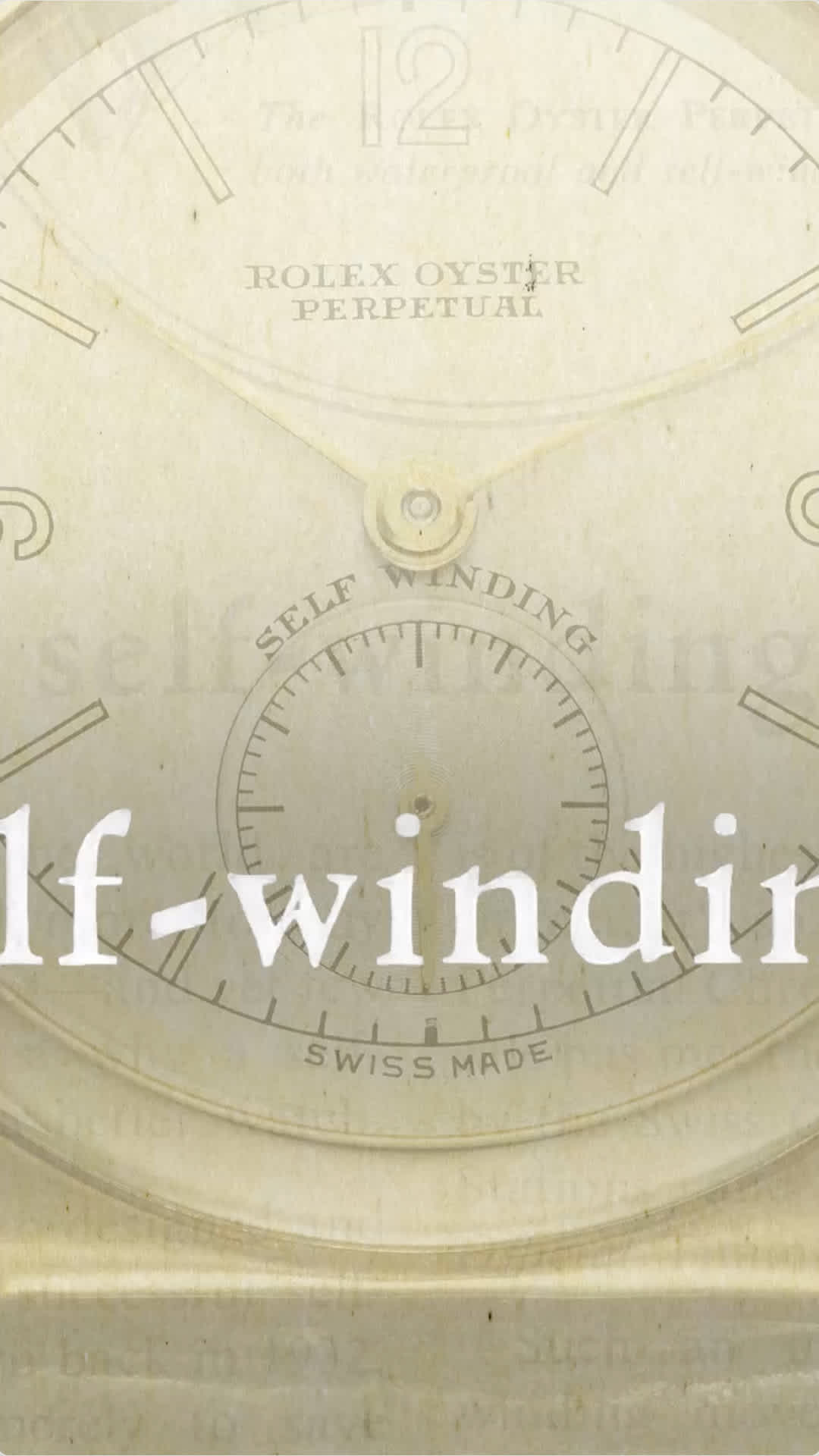 Self-winding watch