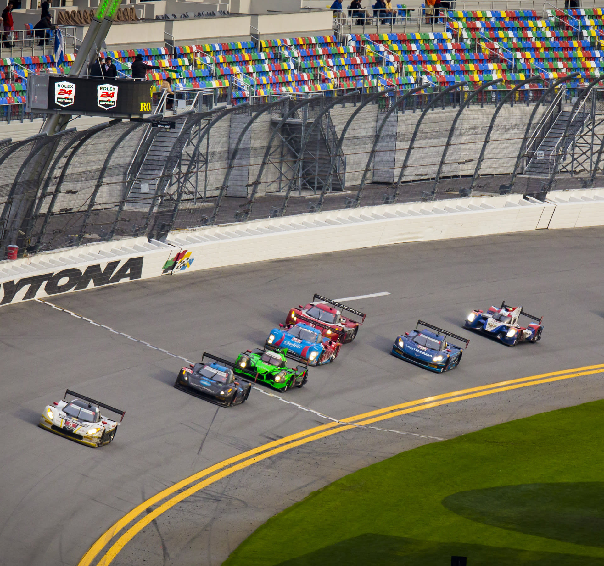 Scott Pruett on tracks