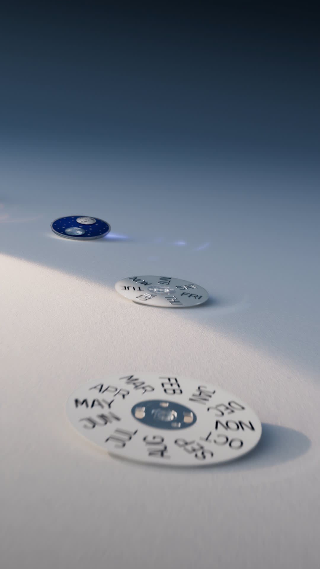 Moonphase disc