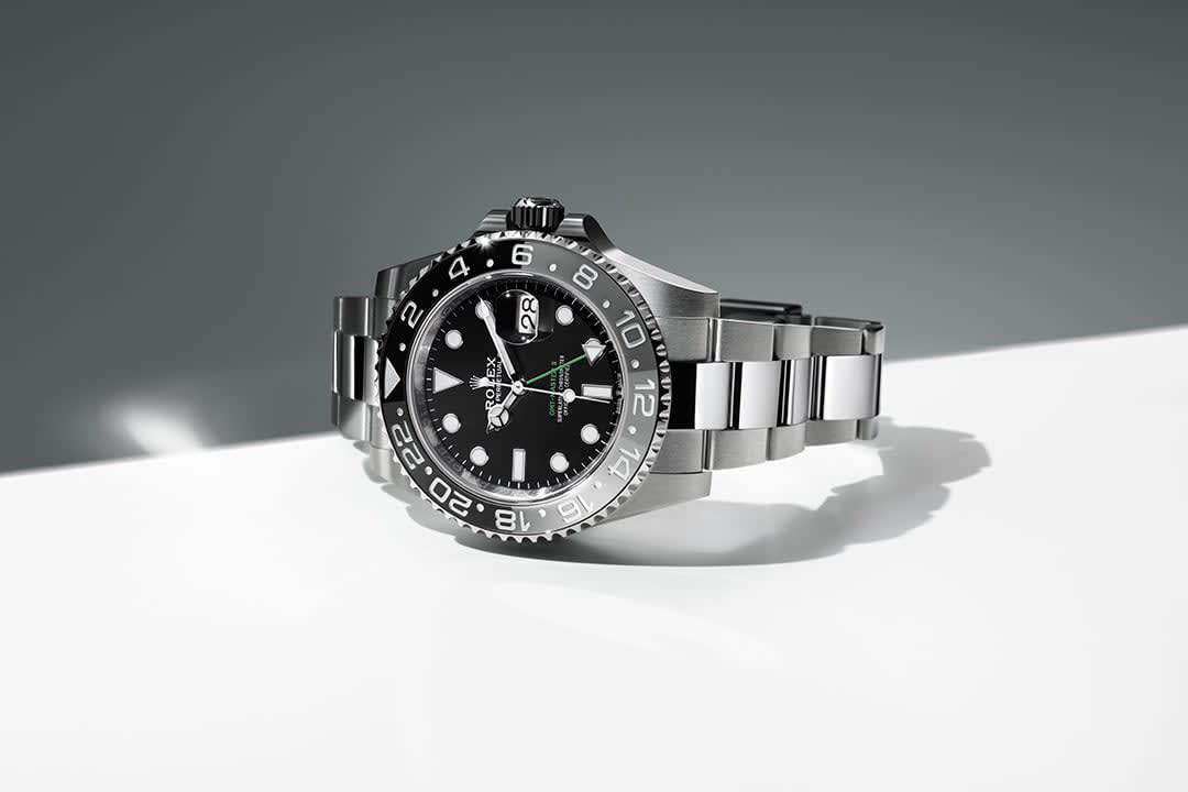 Rolex black white top