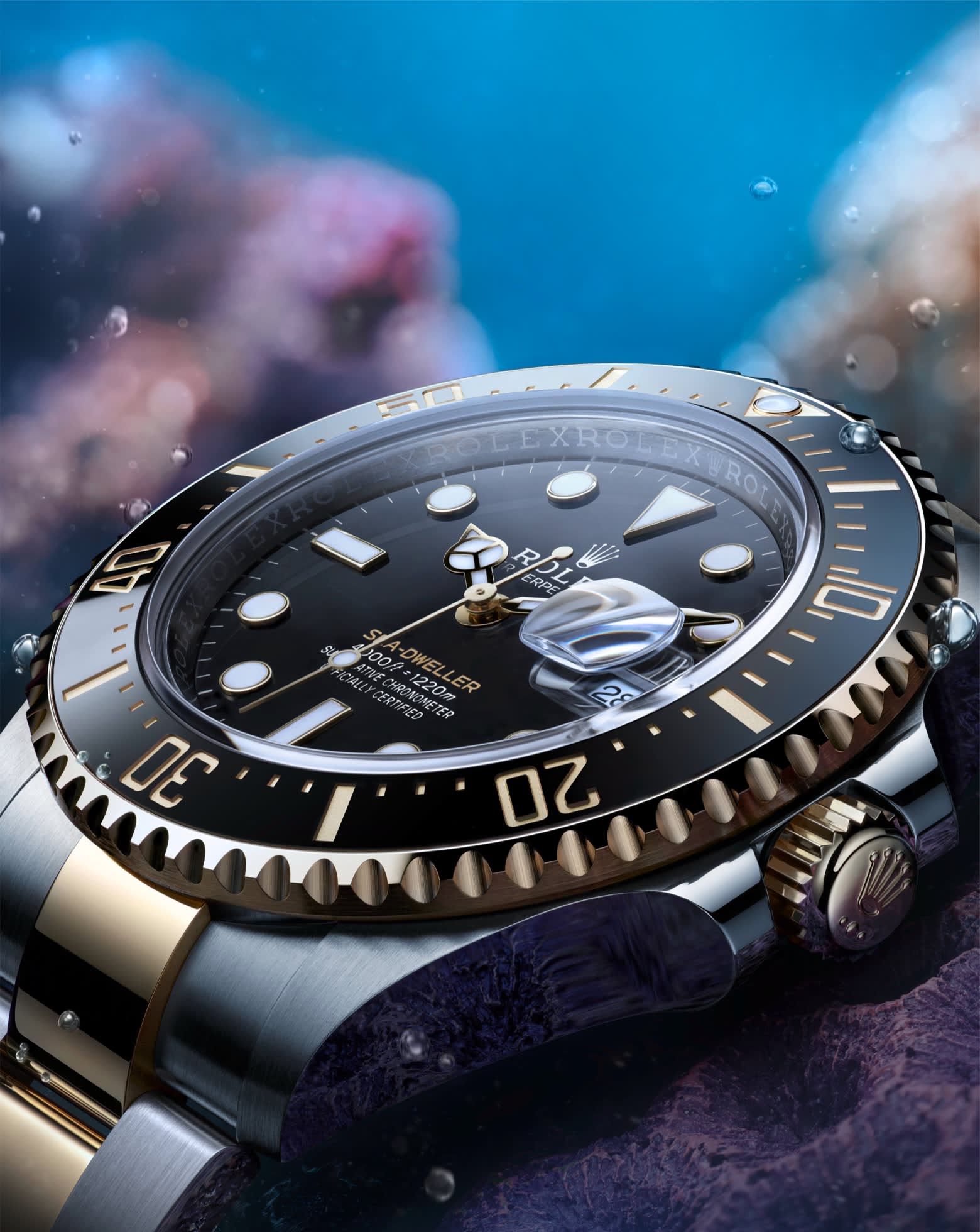 Sea Dweller Die Beherrschung des Drucks Rolex