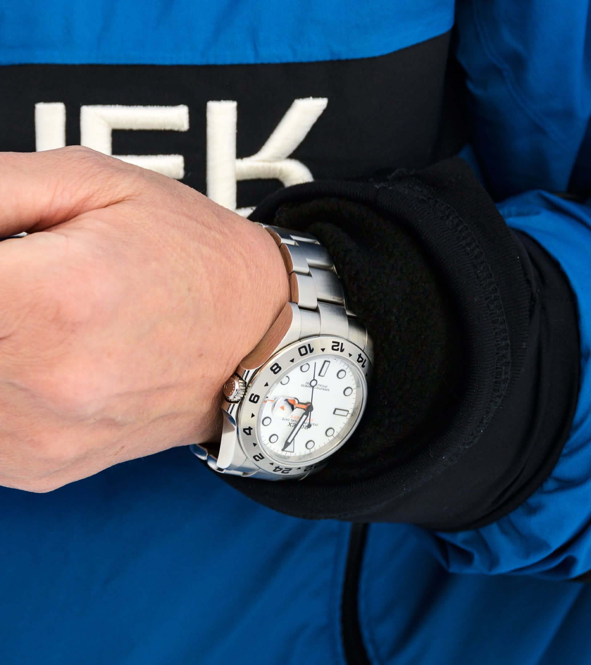Rolex Explorer II Karanl klar delmek