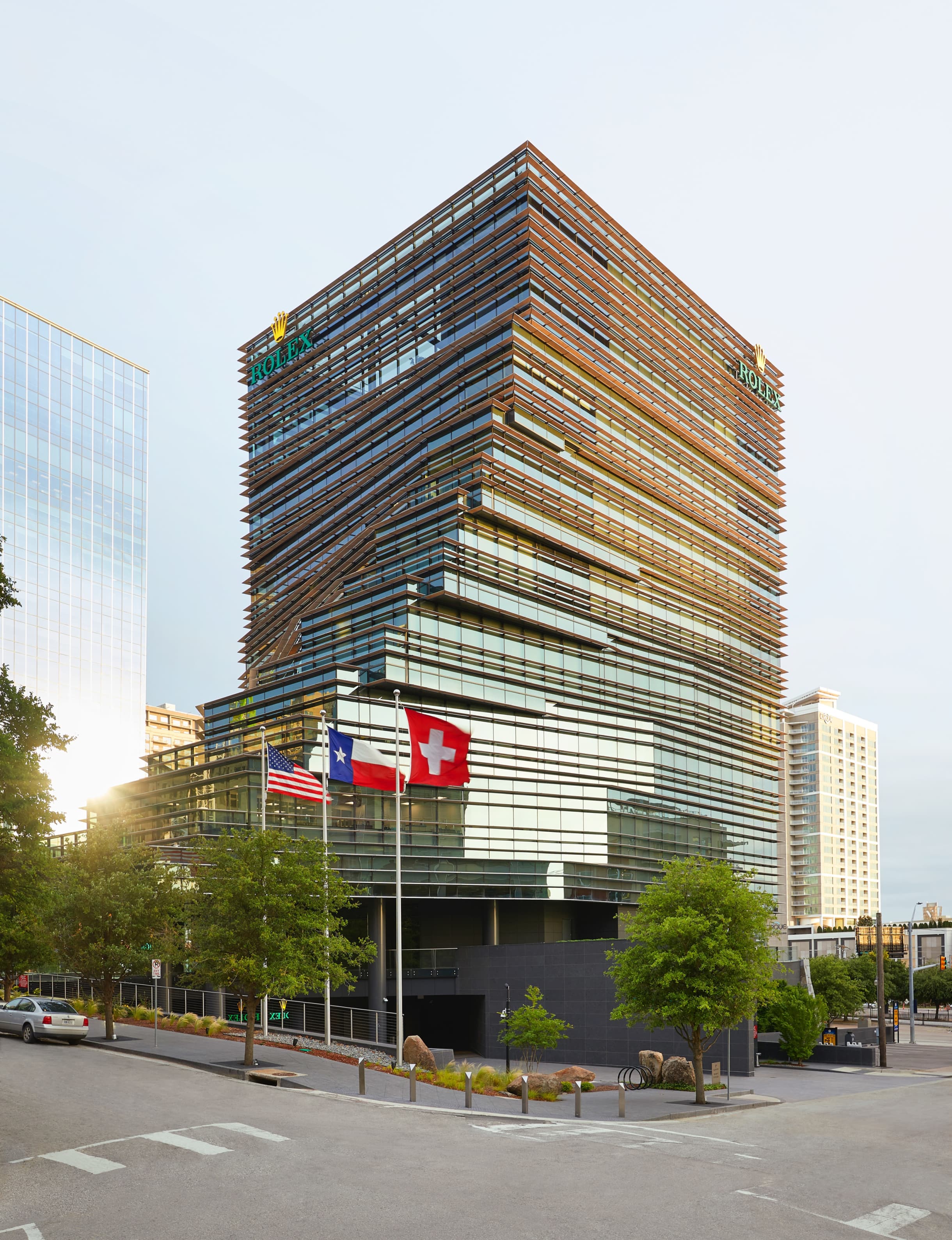 The rolex building online