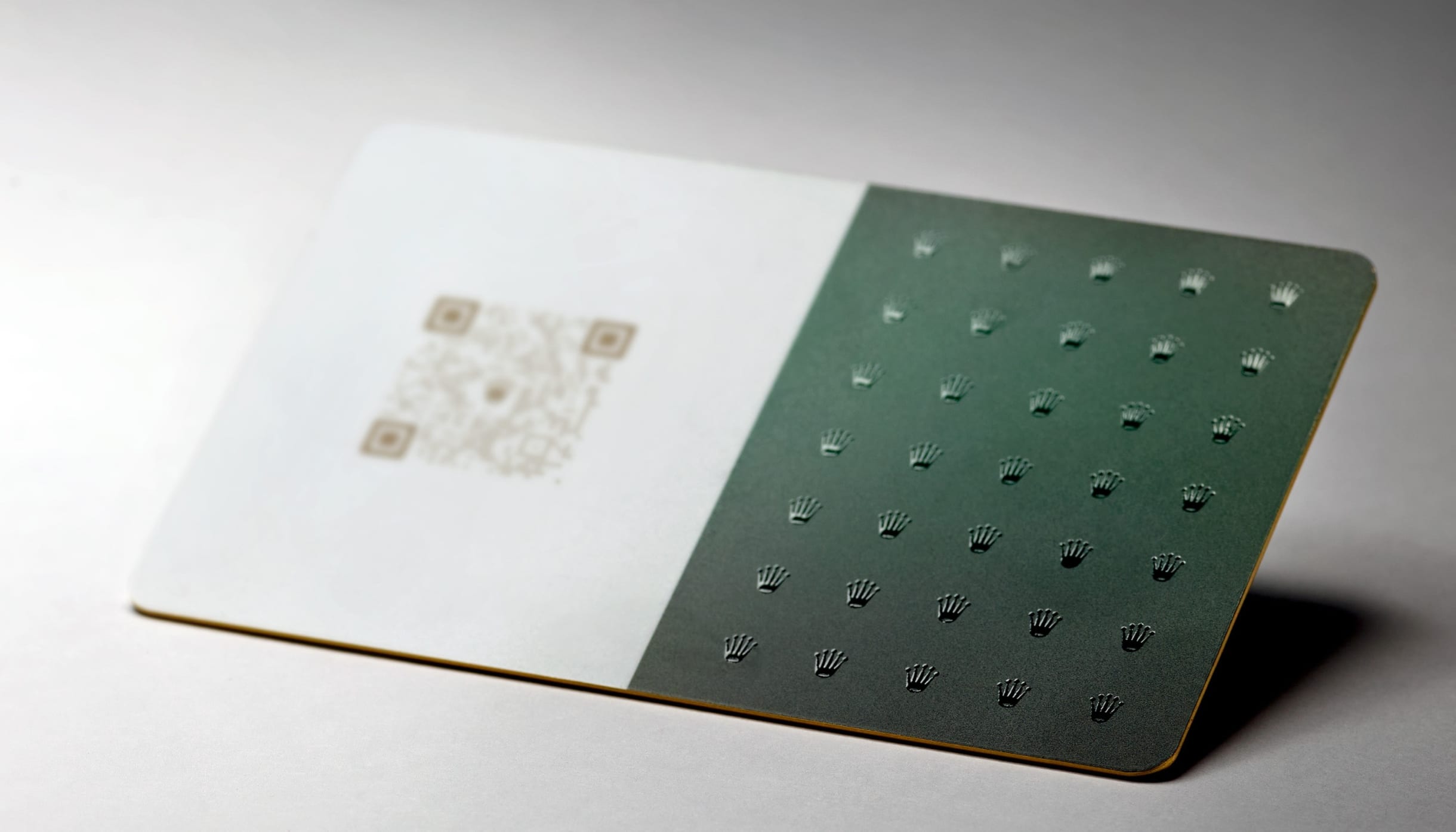 Rolex service card deals