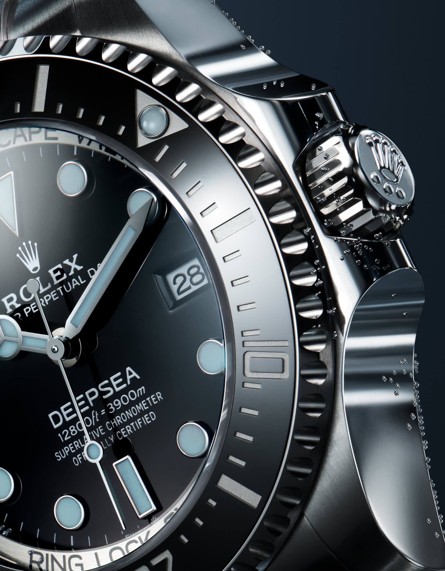 Rolex 3900m deepsea top
