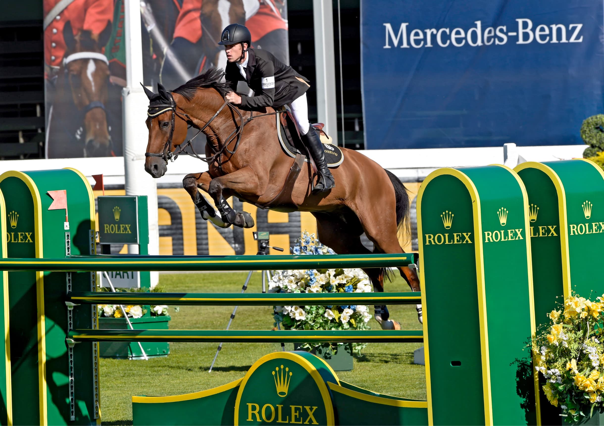 Rolex y la hipica Rolex Grand Slam of Show Jumping Rolex