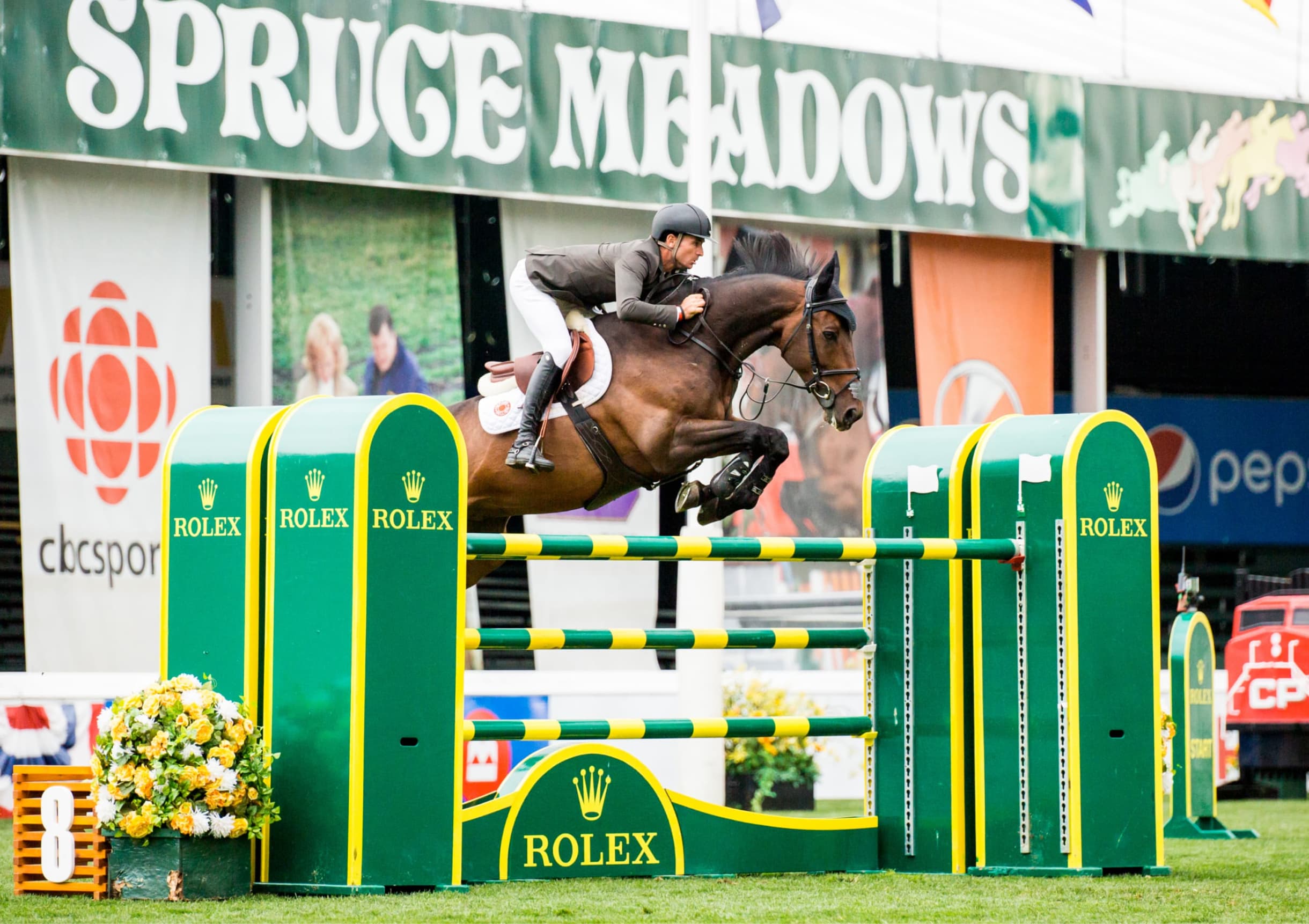 Rolex y la hipica Rolex Grand Slam of Show Jumping Rolex