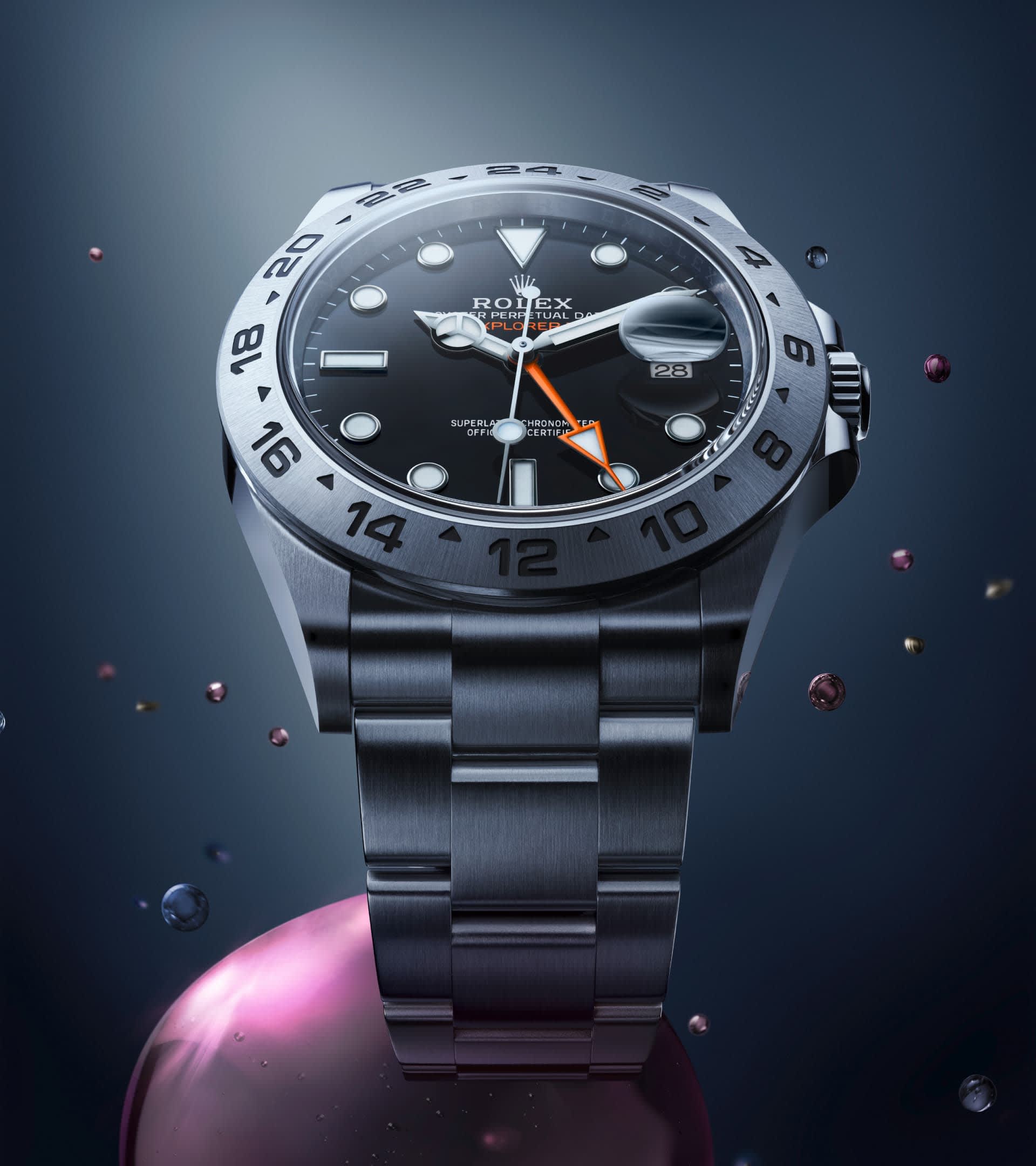 Rolex Explorer II Pierce the darkness