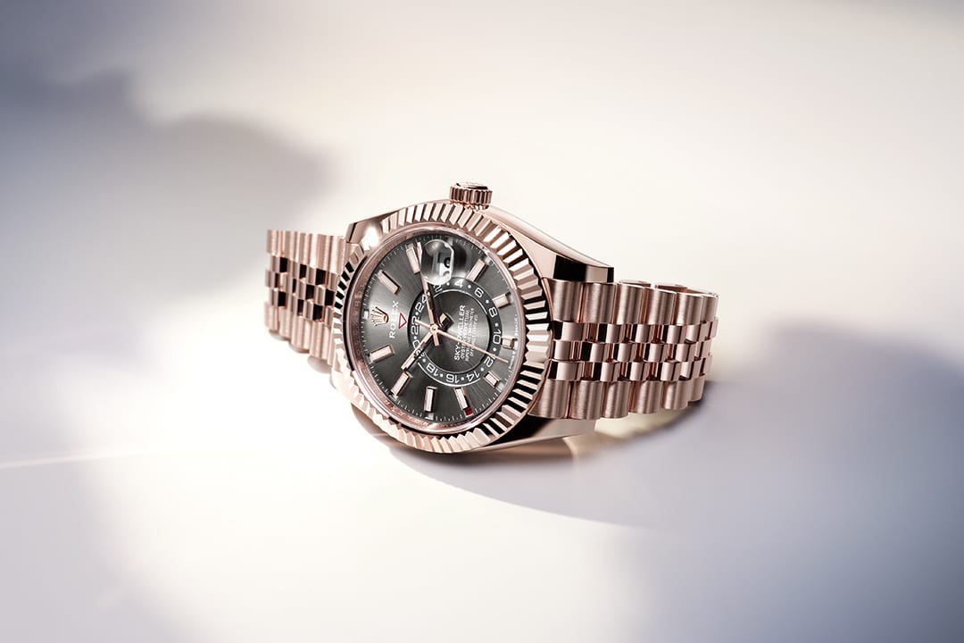 ROLEX メンズ腕時計 シルバー/ゴールド ヨットマスター イエローゴールド／ステンレススチール
