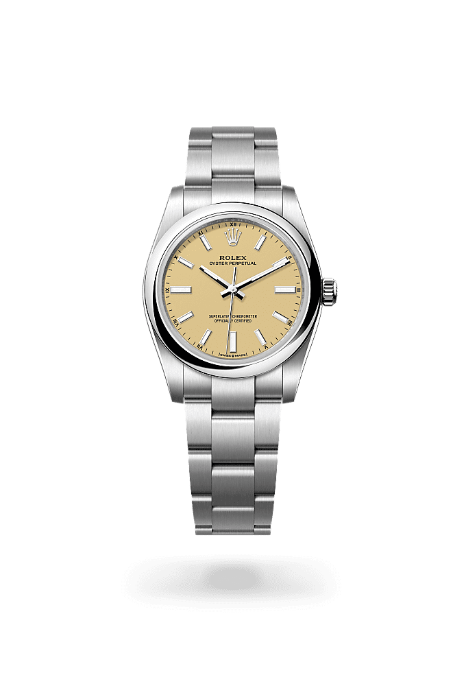 Oyster Perpetual 34 - Oyster, 34 mm, Oystersteel