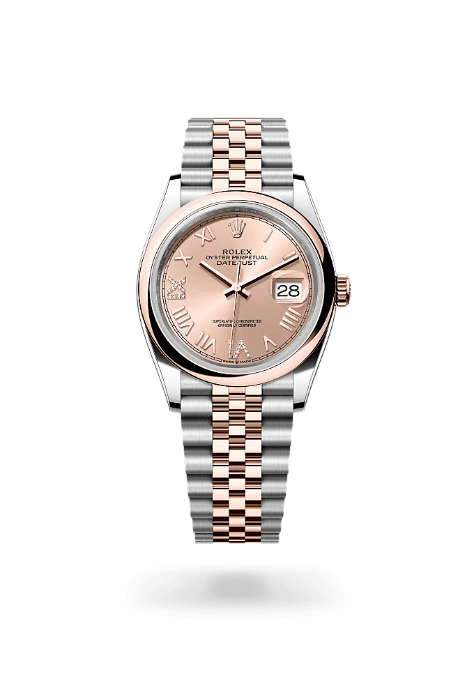 Datejust 36 - Oyster, 36 mm, Oystersteel and Everose gold - New model