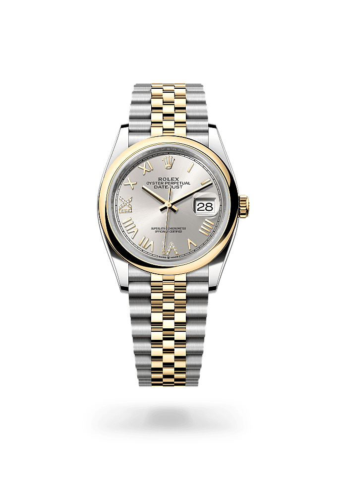Datejust 36 - Oyster, 36 mm, Oystersteel and yellow gold - New model