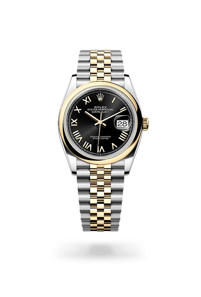 Datejust 36 - Oyster, 36 mm, Oystersteel and yellow gold - New model