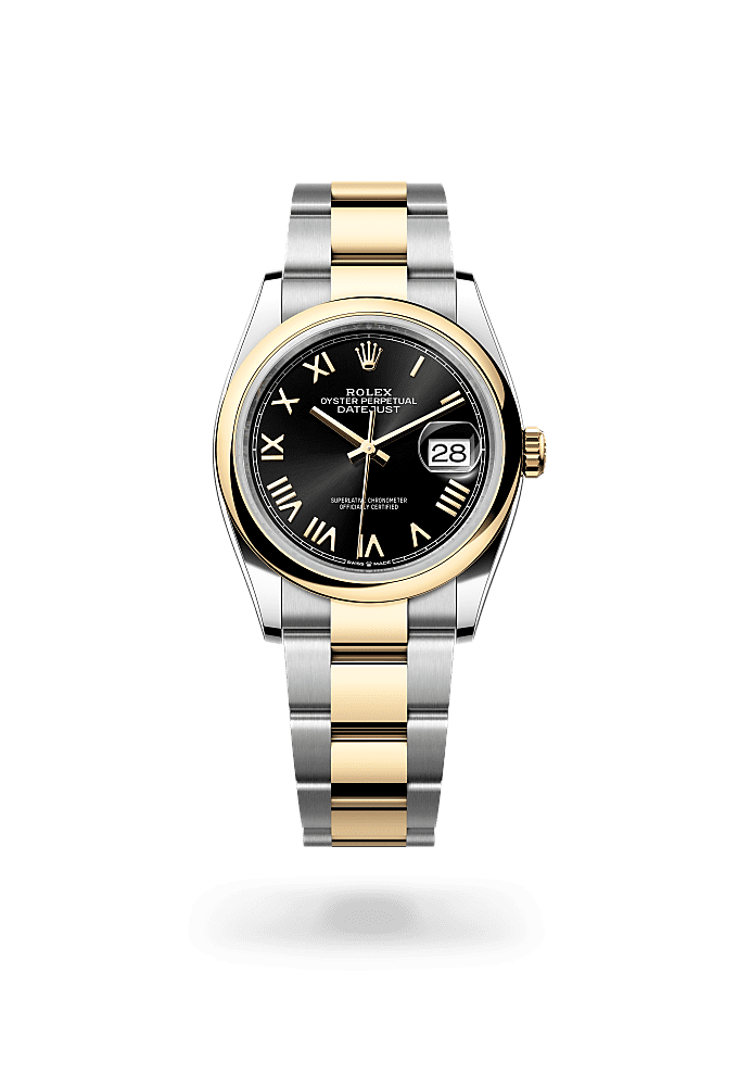 Datejust 36 - Oyster, 36 mm, Oystersteel and yellow gold - New model