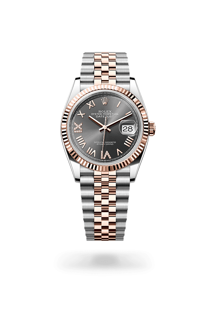Datejust 36 - Oyster, 36 mm, Oystersteel and Everose gold - New model