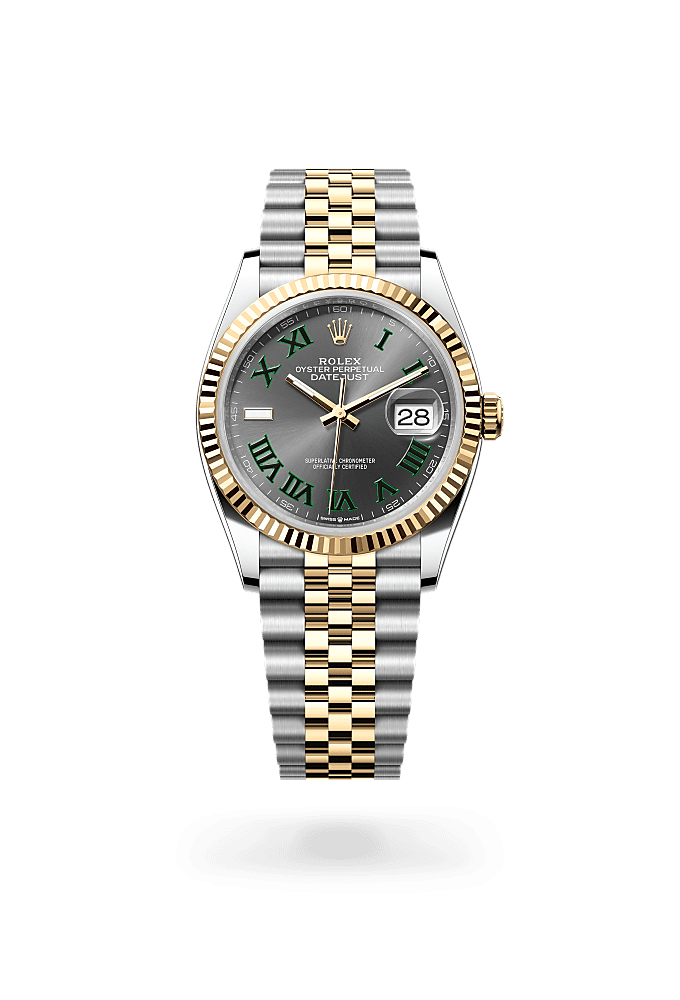 Datejust 36 - Oyster, 36 mm, Oystersteel and yellow gold