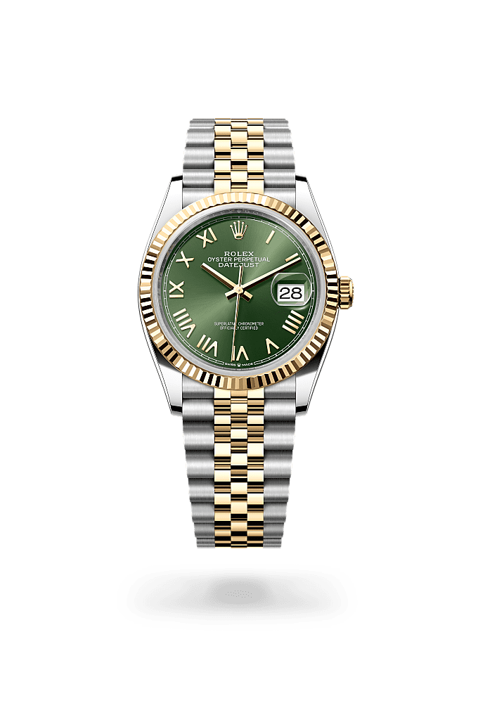 Datejust 36 - Oyster, 36 mm, Oystersteel and yellow gold - New model