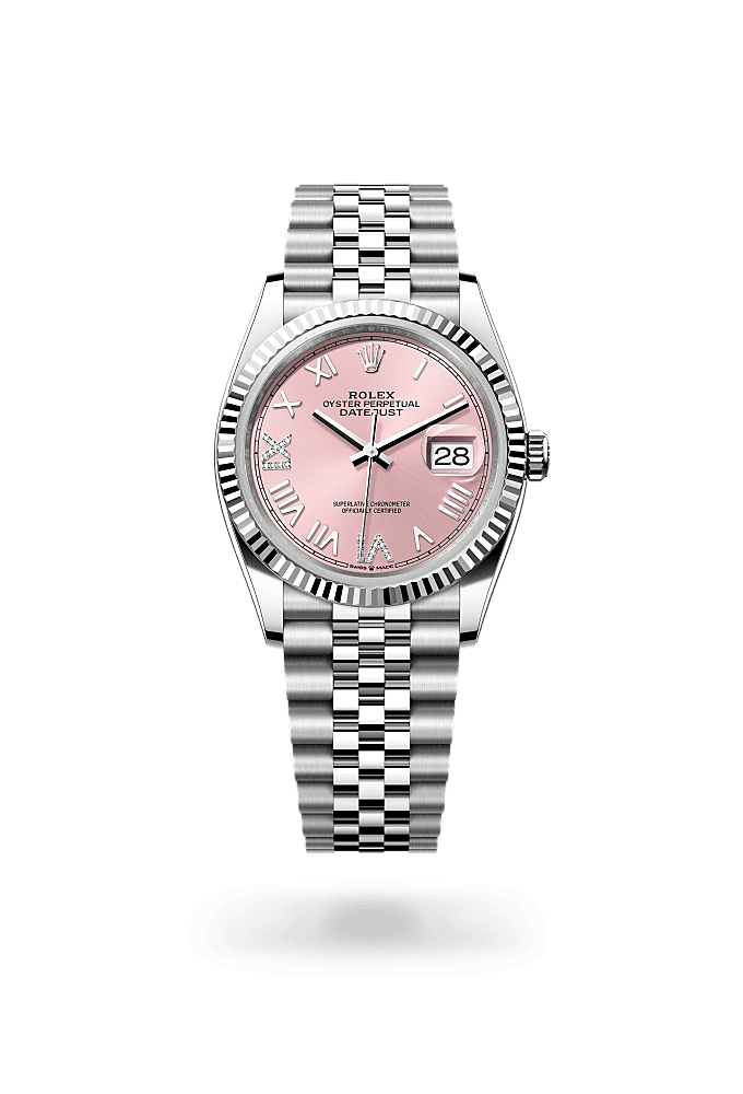 Datejust 36 - Oyster, 36 mm, Oystersteel and white gold - New model