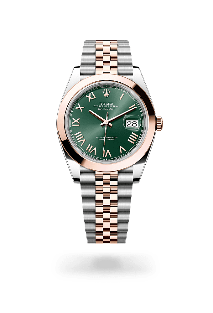 Datejust 41 - Oyster, 41 mm, Oystersteel and Everose gold - New model