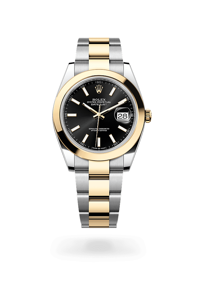 Datejust 41 - Oyster, 41 mm, Oystersteel and yellow gold