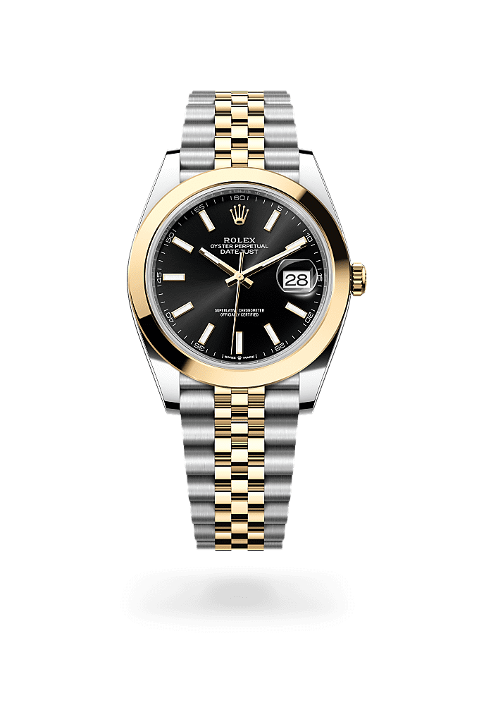 Datejust 41 - Oyster, 41 mm, Oystersteel and yellow gold