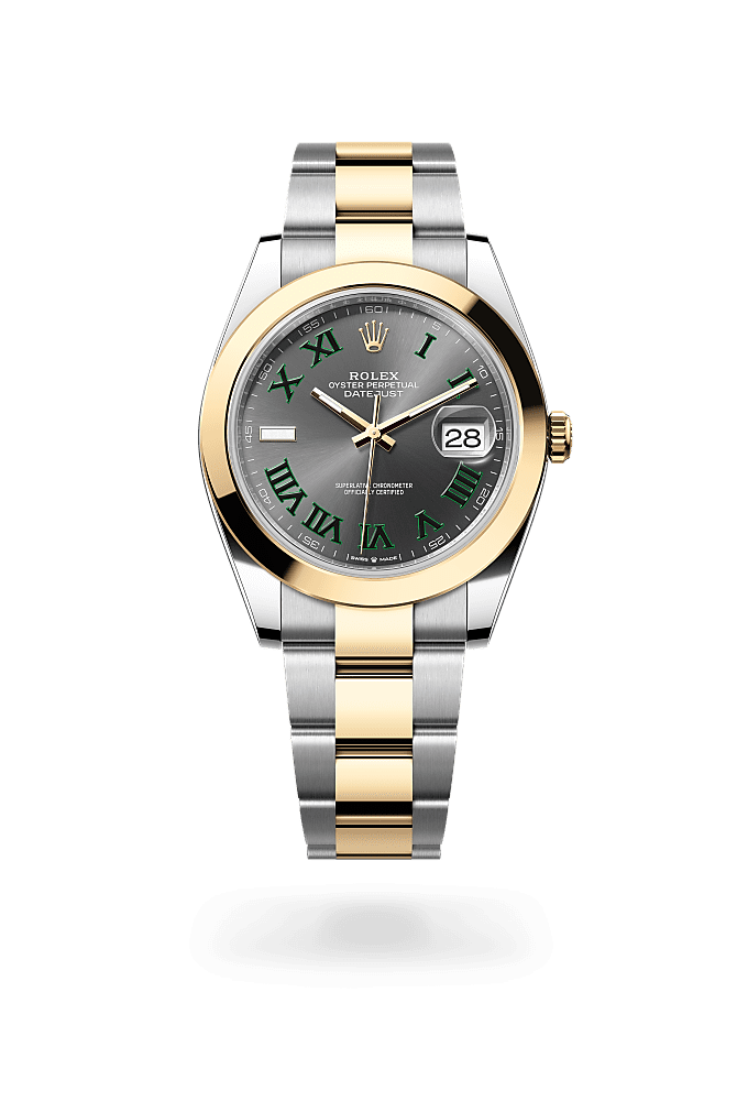 Datejust 41 - Oyster, 41 mm, Oystersteel and yellow gold