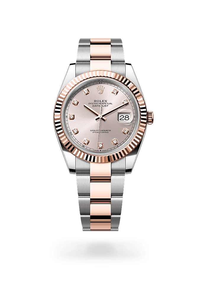 Datejust 41 - Oyster, 41 mm, Oystersteel and Everose gold