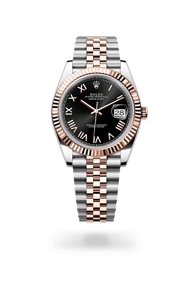 Datejust 41 - Oyster, 41 mm, Oystersteel and Everose gold - New model