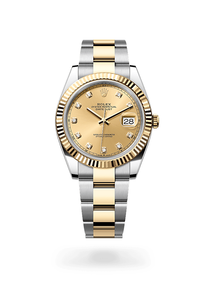 Datejust 41 - Oyster, 41 mm, Oystersteel and yellow gold
