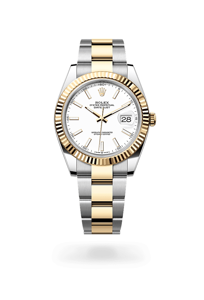 Datejust 41 - Oyster, 41 mm, Oystersteel and yellow gold