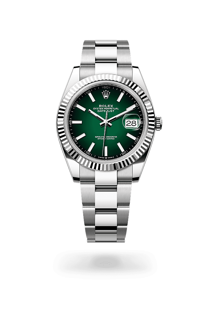 Datejust 41 - Oyster, 41 mm, Oystersteel and white gold - New model