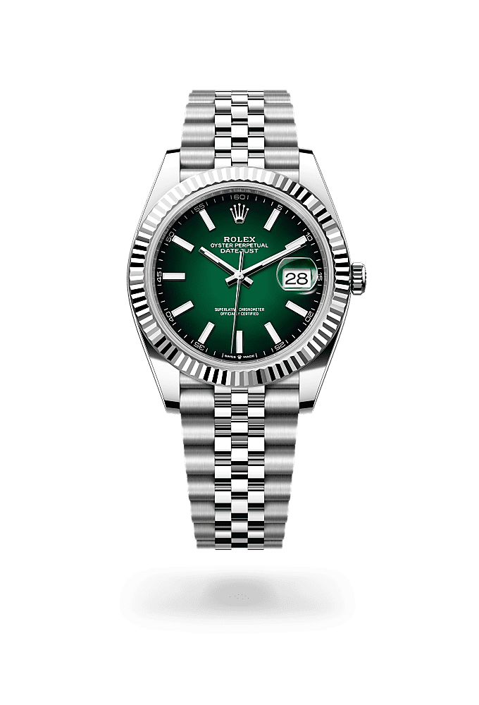 Datejust 41 - Oyster, 41 mm, Oystersteel and white gold - New model