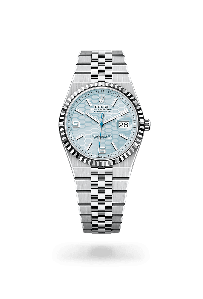 Land-Dweller 36 - Oyster, 36 mm, platinum