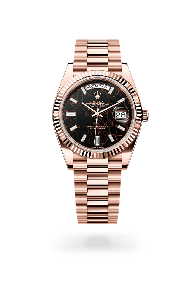 Day-Date 40 - Oyster, 40 mm, Everose gold
