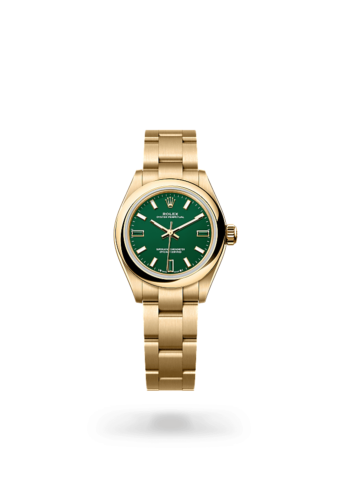 Oyster Perpetual 28 - Oyster, 28 mm, yellow gold - New model
