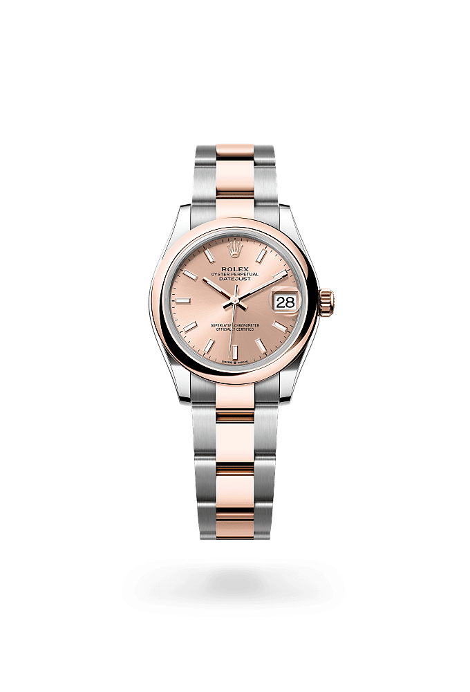 Datejust 31 - Oyster, 31 mm, Oystersteel and Everose gold