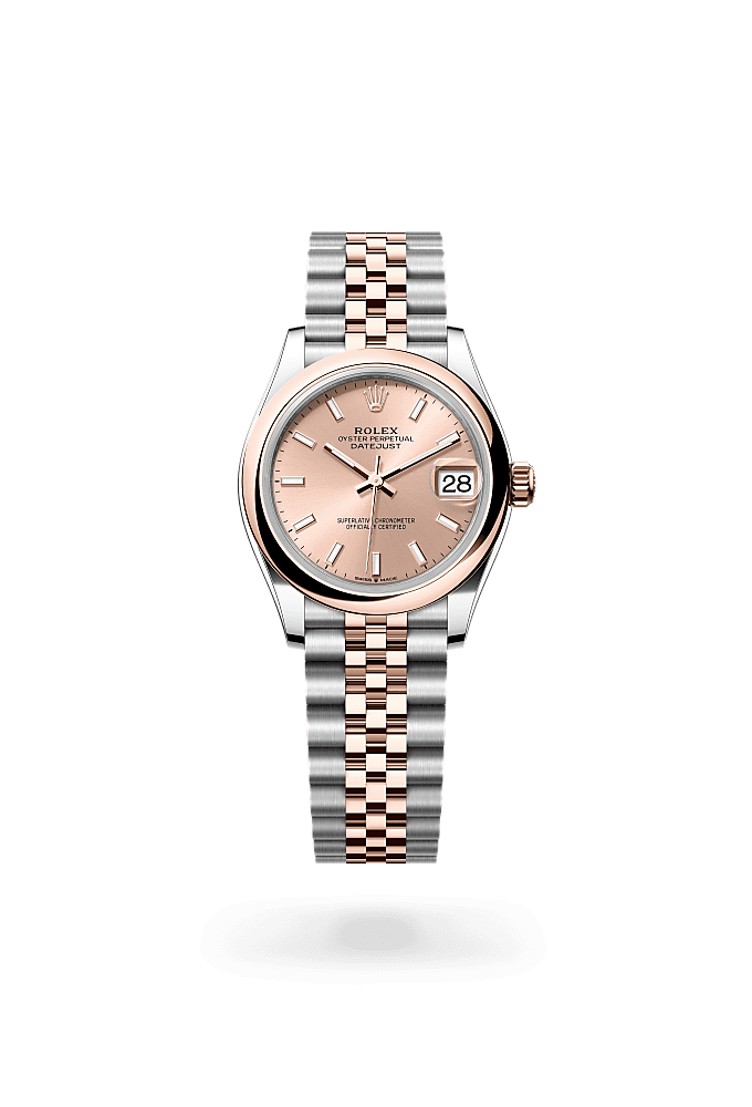 Datejust 31 - Oyster, 31 mm, Oystersteel and Everose gold