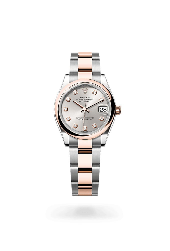 Datejust 31 - Oyster, 31 mm, Oystersteel and Everose gold