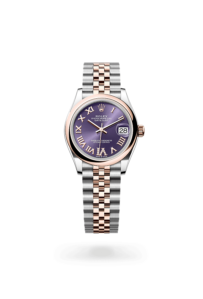 Datejust 31 - Oyster, 31 mm, Oystersteel and Everose gold