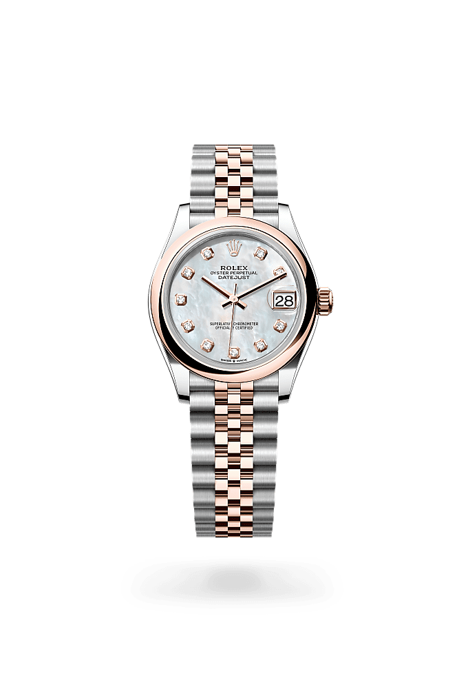 Datejust 31 - Oyster, 31 mm, Oystersteel and Everose gold