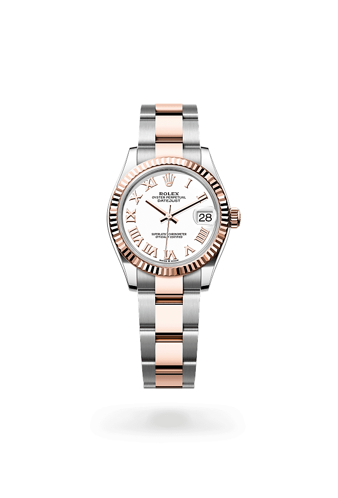 Datejust 31 - Oyster, 31 mm, Oystersteel and Everose gold