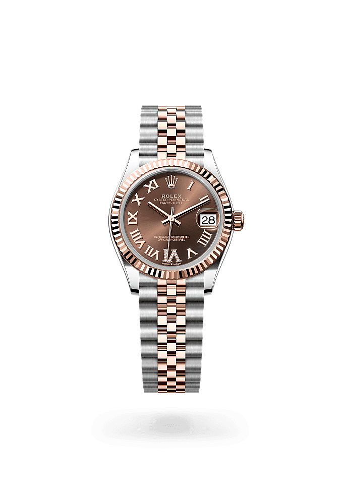 Datejust 31 - Oyster, 31 mm, Oystersteel and Everose gold