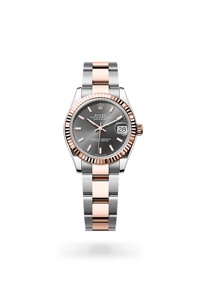 Datejust 31 - Oyster, 31 mm, Oystersteel and Everose gold