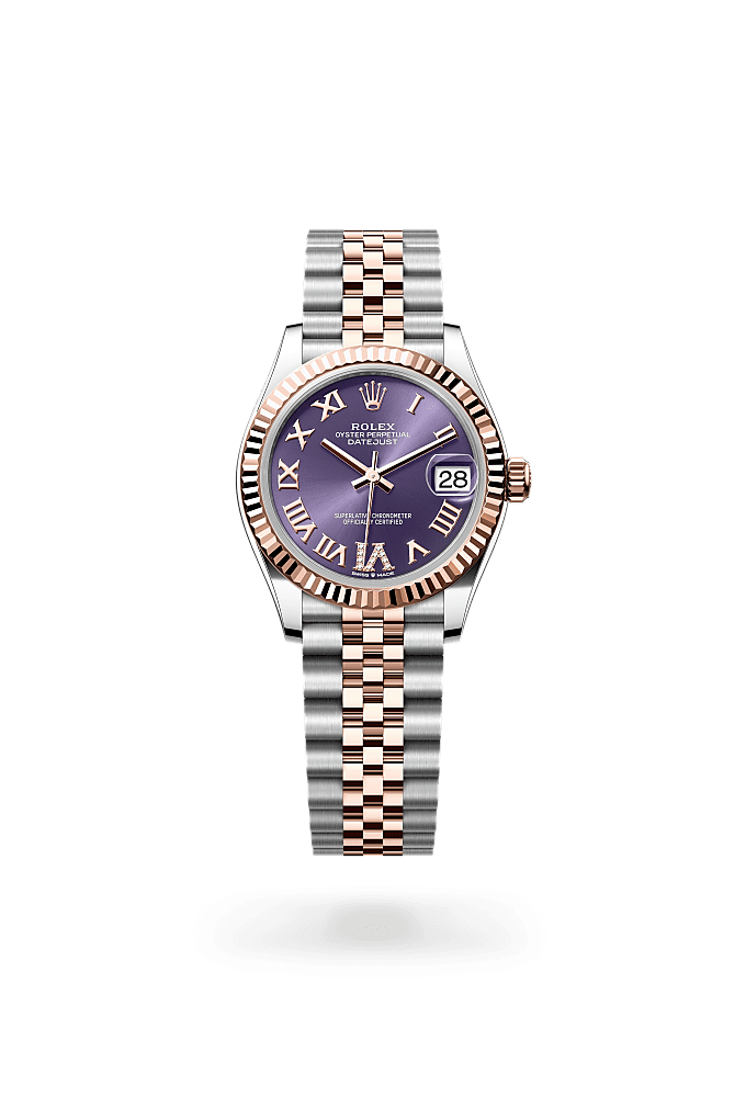 Datejust 31 - Oyster, 31 mm, Oystersteel and Everose gold