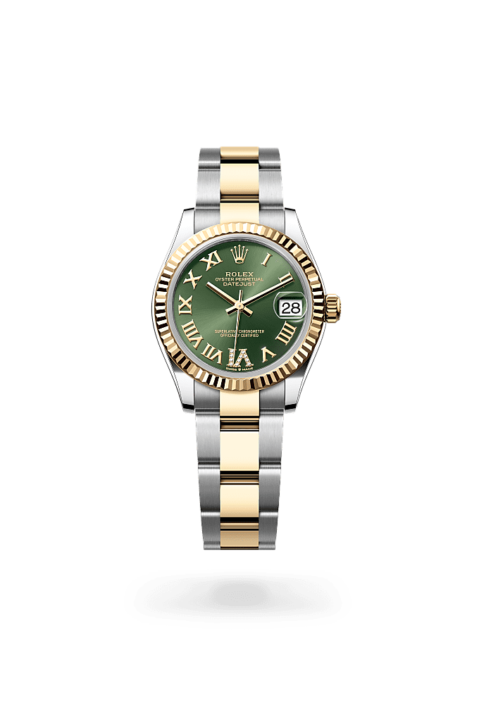 Datejust 31 - Oyster, 31 mm, Oystersteel and yellow gold