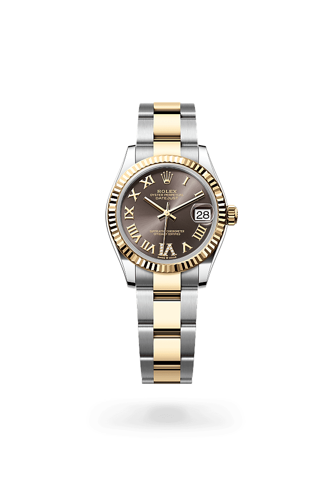Datejust 31 - Oyster, 31 mm, Oystersteel and yellow gold
