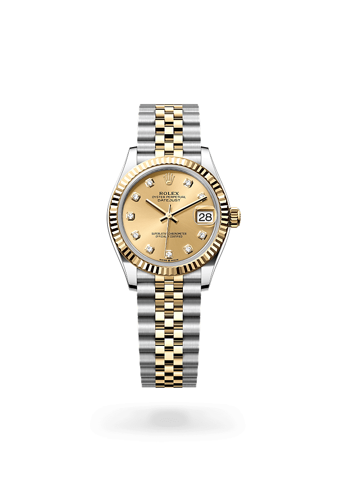 Datejust 31 - Oyster, 31 mm, Oystersteel and yellow gold